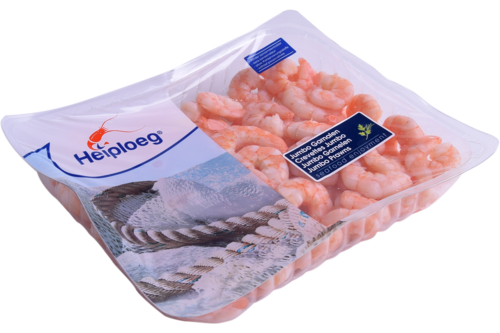 Pink shrimps jumbo's 0,5kg 