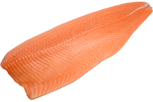 ASC Salmon fillet w/o skin from 4-5kg 